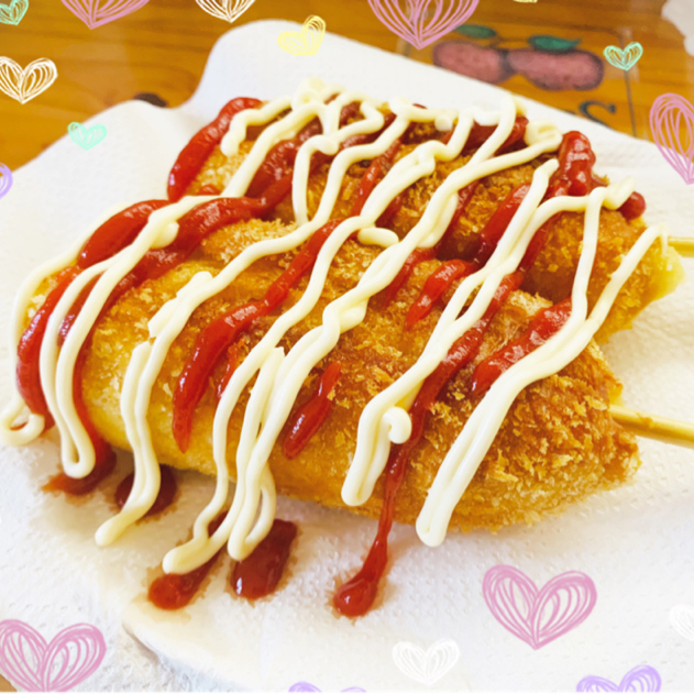 伸び る ハムチーハットグのレシピ動画 作り方 Delish Kitchen
