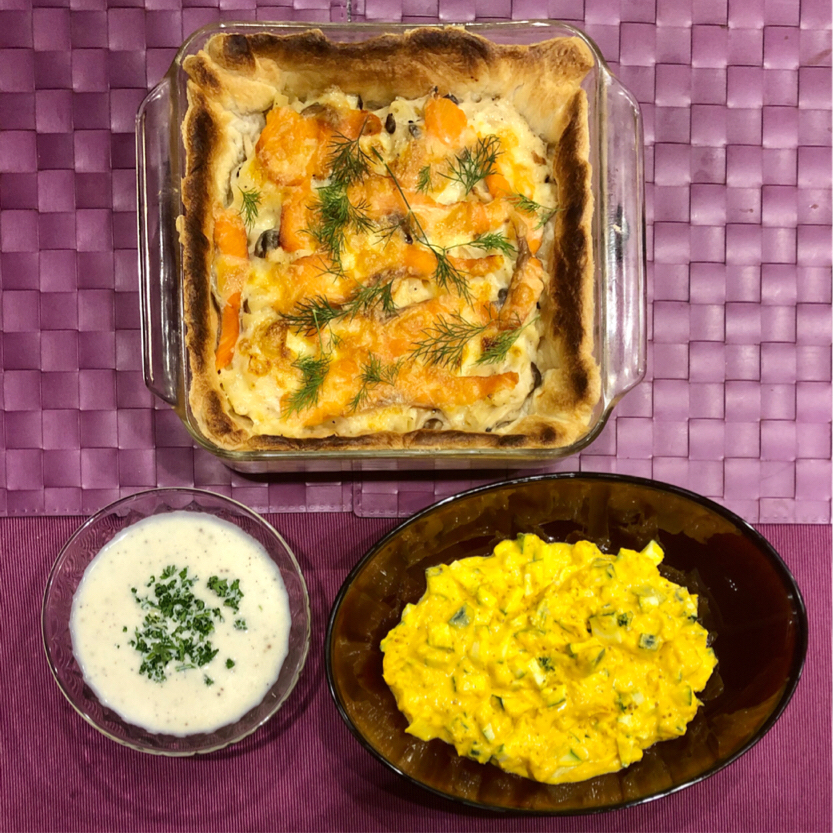 豪華 サーモンのグラタンパイのレシピ動画 作り方 Delish Kitchen