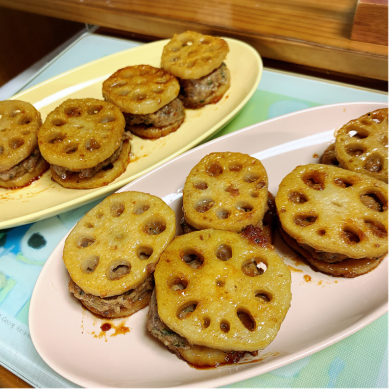 大葉風味で食がすすむ れんこんの大葉はさみ焼きのレシピ動画 作り方 Delish Kitchen