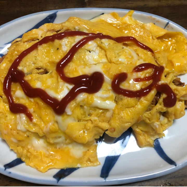 裏ワザで名店の仕上がり とろ りオムライスのレシピ動画 作り方 Delish Kitchen