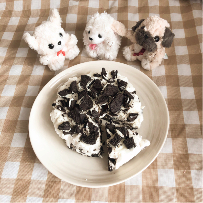 重ねて冷やすだけ クッキー クリームケーキのレシピ動画 作り方 Delish Kitchen