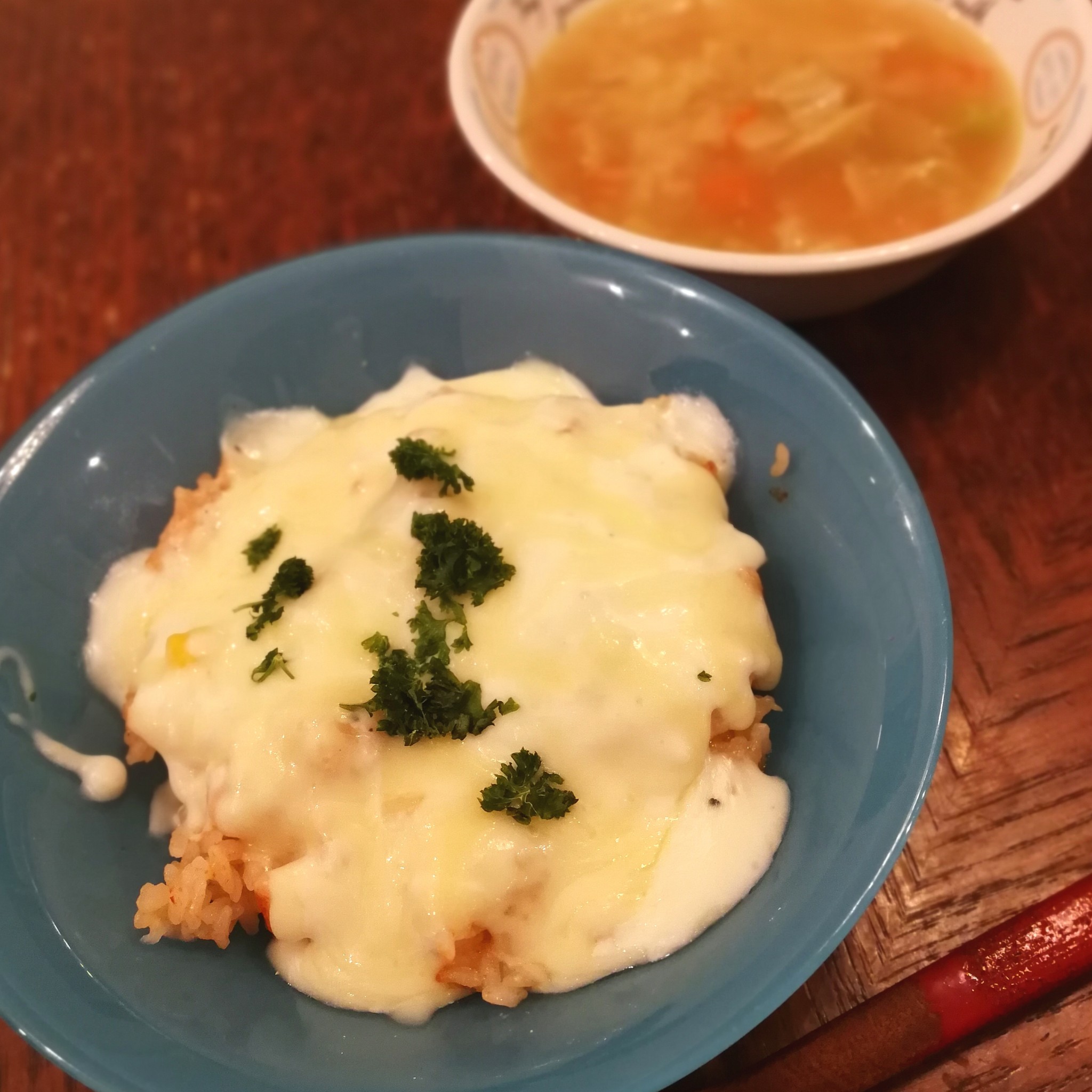 おやすみの日のランチに ドリア風炊き込みご飯のレシピ動画 作り方 Delish Kitchen