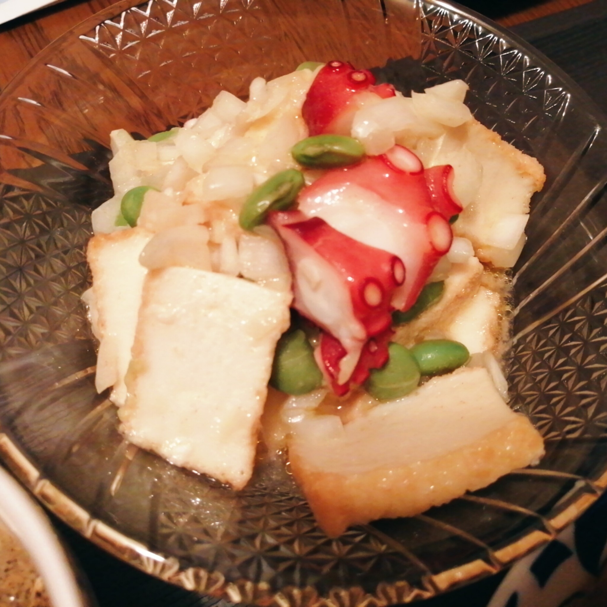 ヘルシー前菜 厚揚げとタコのマリネのレシピ動画 作り方 Delish Kitchen