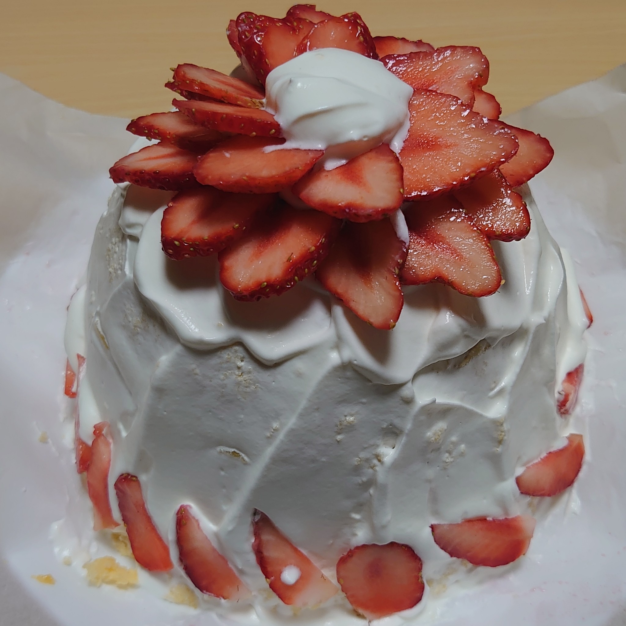 レンジでできちゃう ドームショートケーキのレシピ動画 作り方 Delish Kitchen