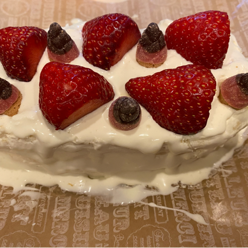 レンジで作る スクエアショートケーキのレビュー Delish Kitchen