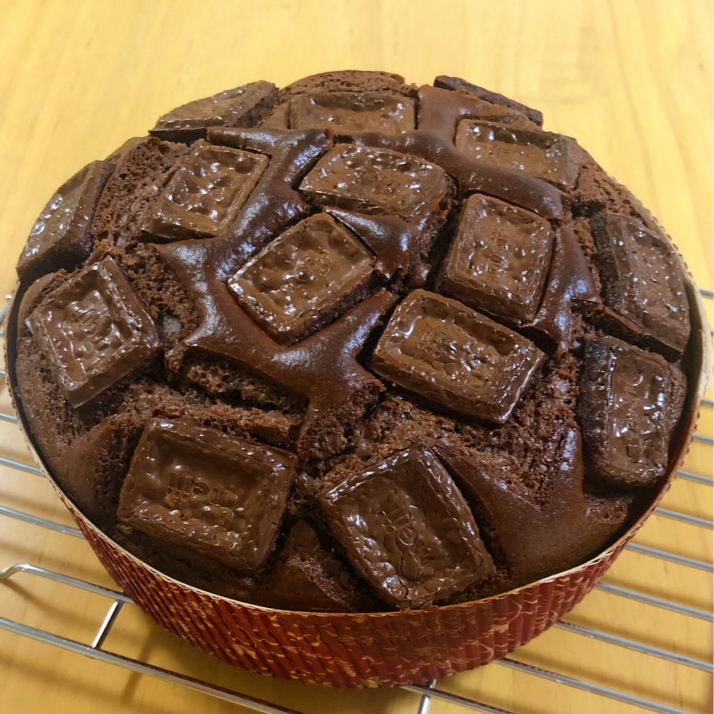 材料4つで作れる♪ お手軽チョコレートケーキ