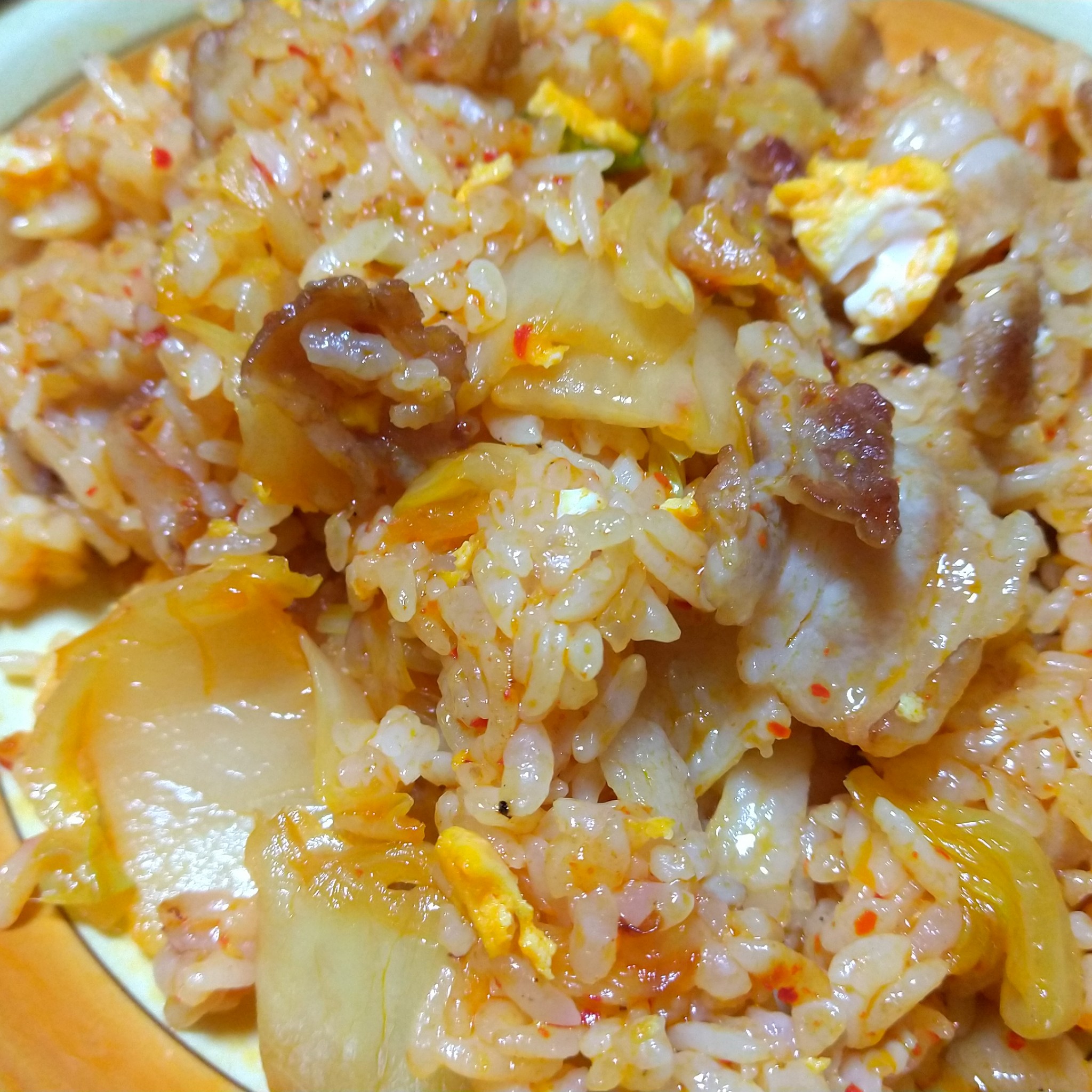 食欲そそる 豚キムチチャーハンのレビュー Delish Kitchen