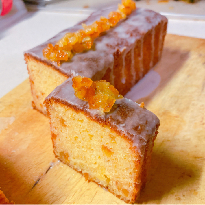 しっとり香り広がる オレンジピールのパウンドケーキのレシピ動画 作り方 Delish Kitchen