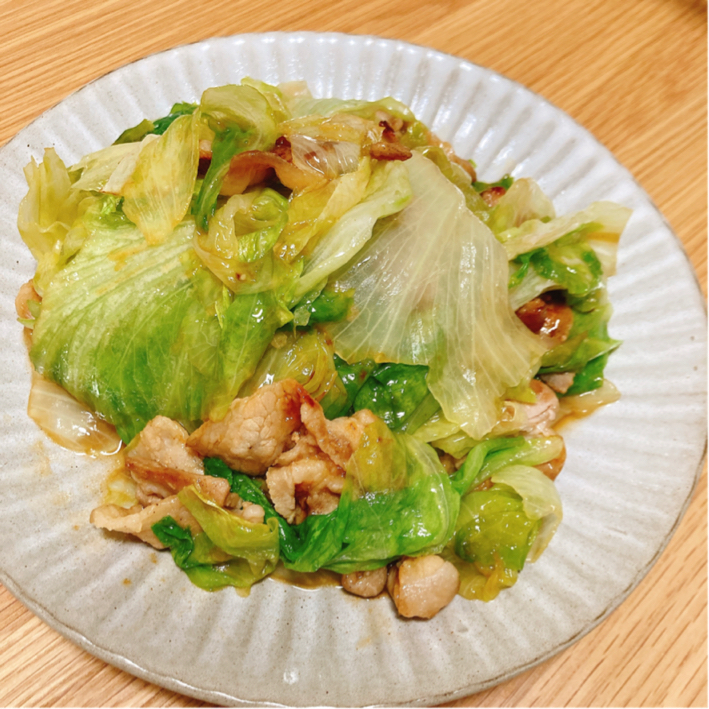 ごはんに合うおかず 豚肉とレタスのオイスター炒めのレシピ動画 作り方 Delish Kitchen