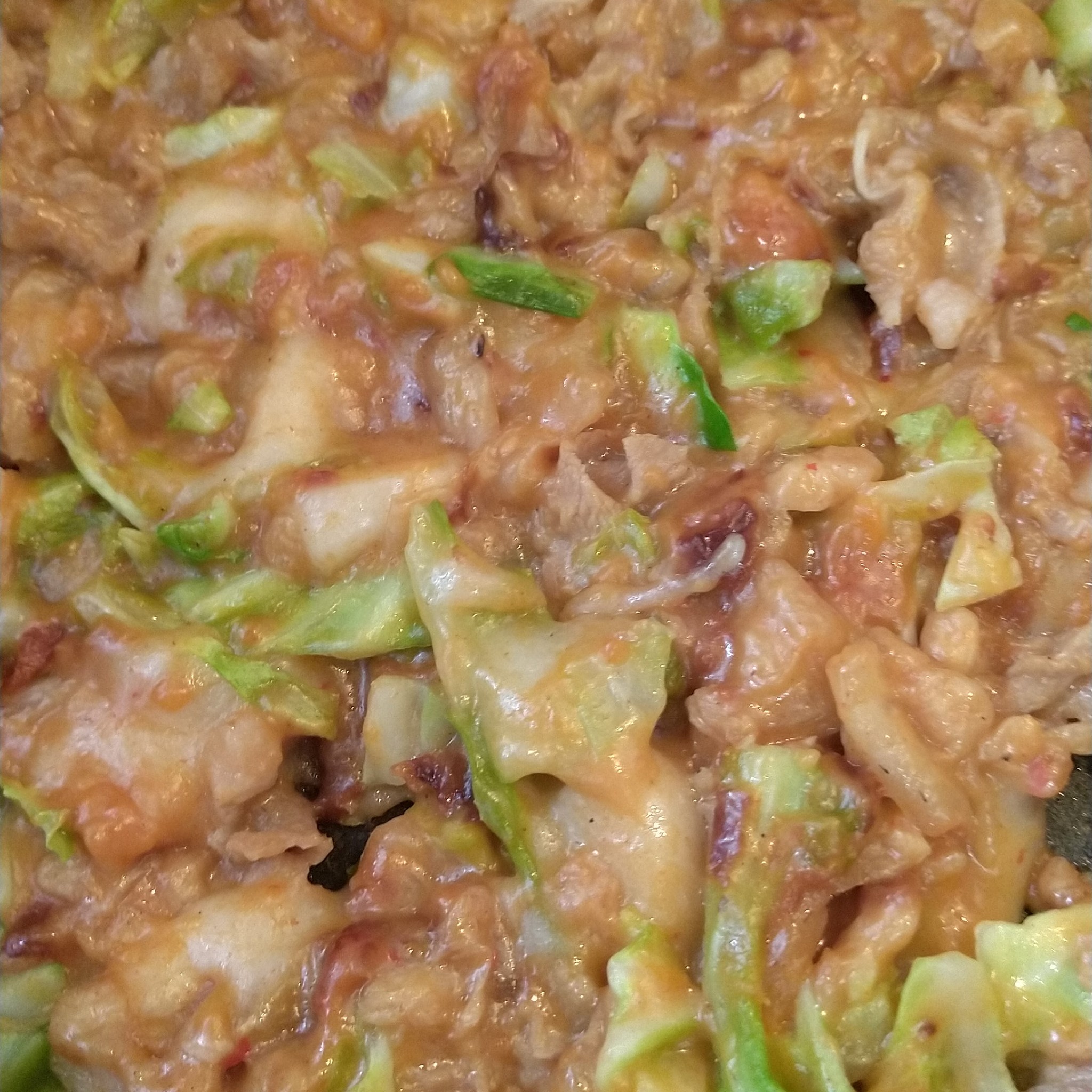 食欲そそる キムチチーズもんじゃのレシピ動画 作り方 Delish Kitchen