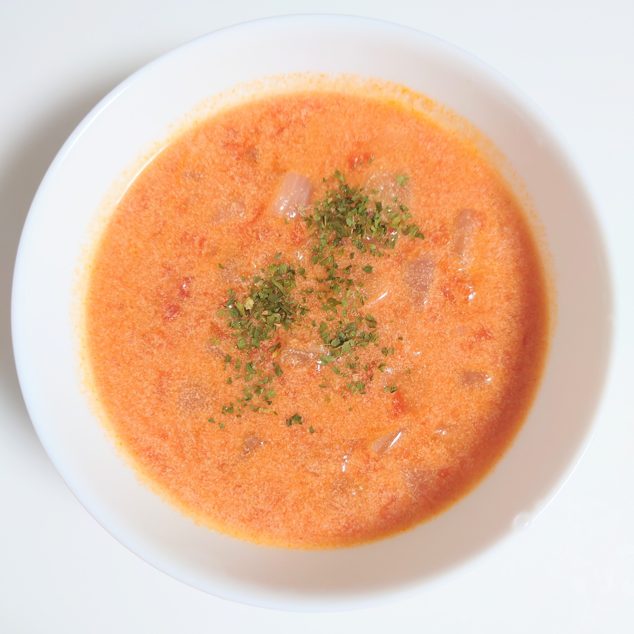 トマト 牛乳 スープ