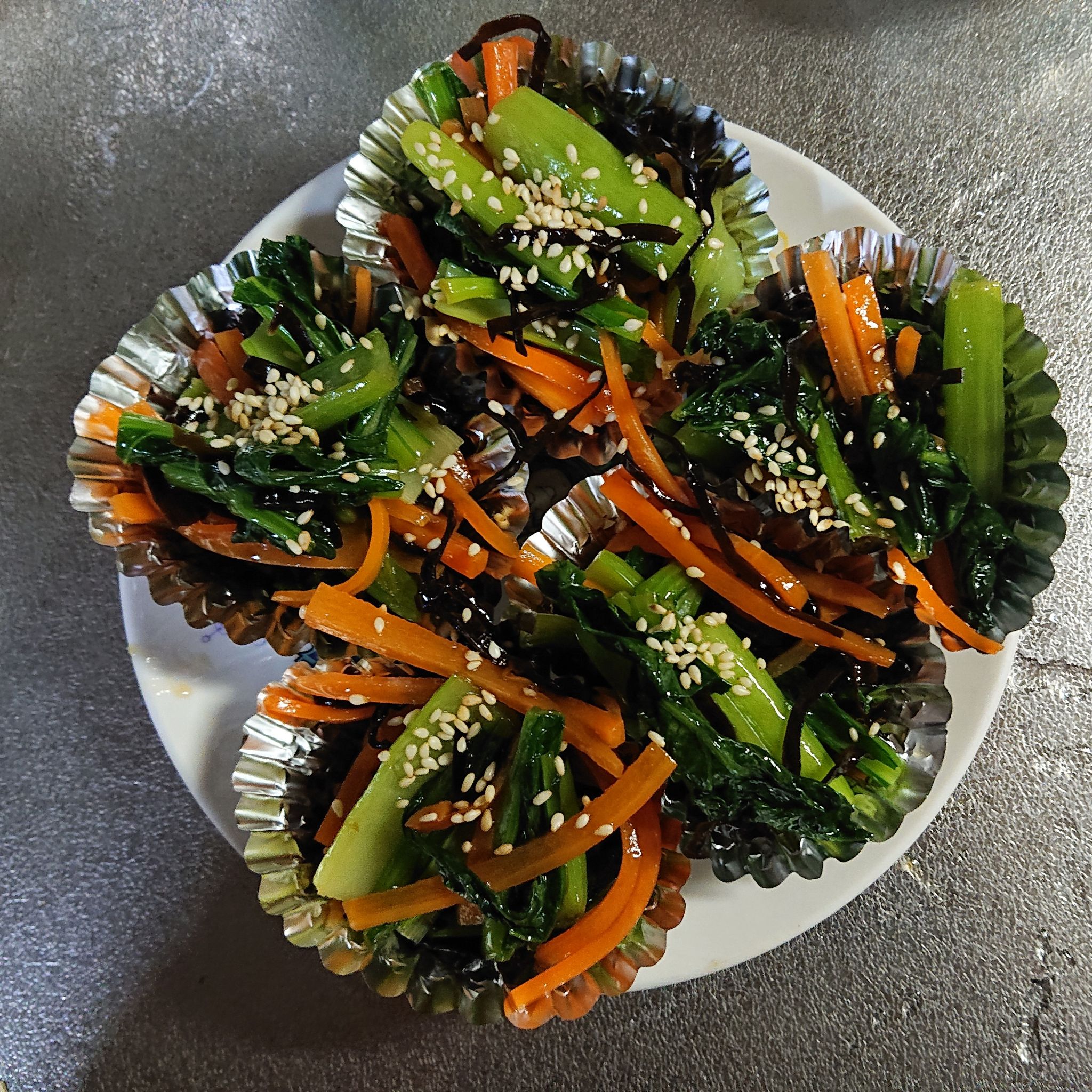 小松菜 弁当 レシピ