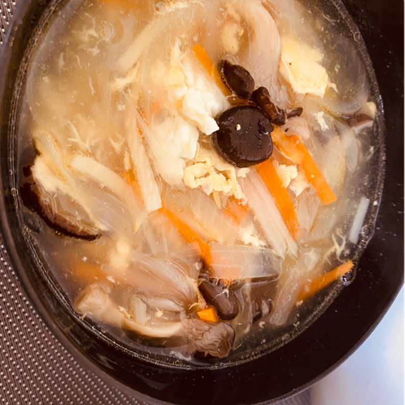 タケノコスープ たけのこの中華風たまごスープ by ちひろびん 【クックパッド