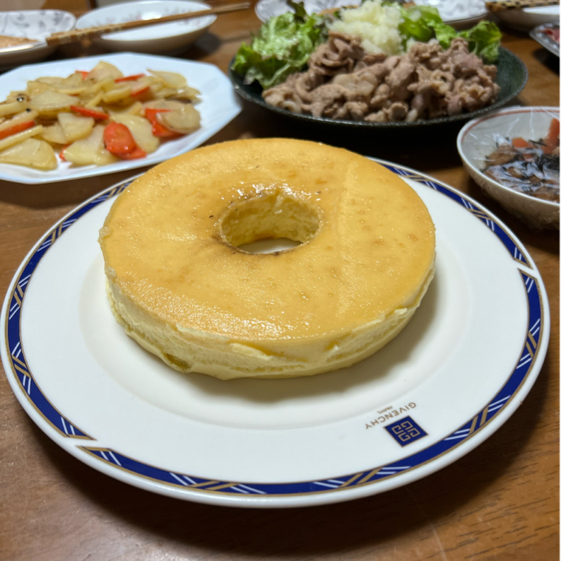 パイレックスパイ大皿・ジバンシー大ボウル （ふわしゅわ新食感 