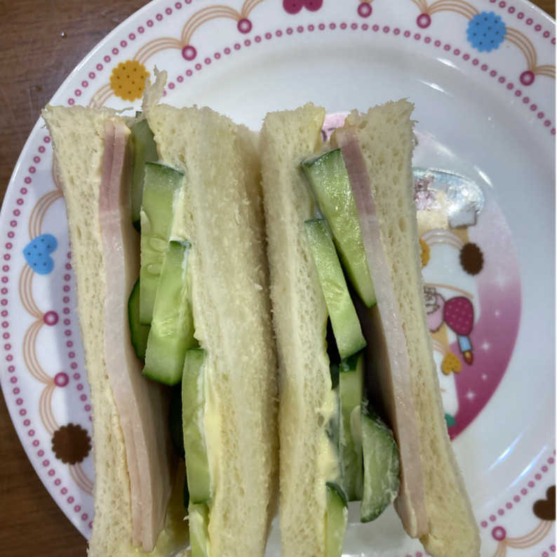 定番具材で作る！ 王道ハムサンドのレシピ動画・作り方 | デリッシュ