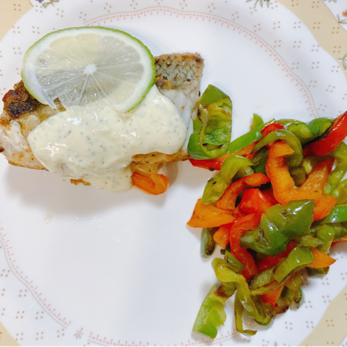 さっぱり爽やか♪ スズキのムニエル レモンマヨソースのレシピ動画