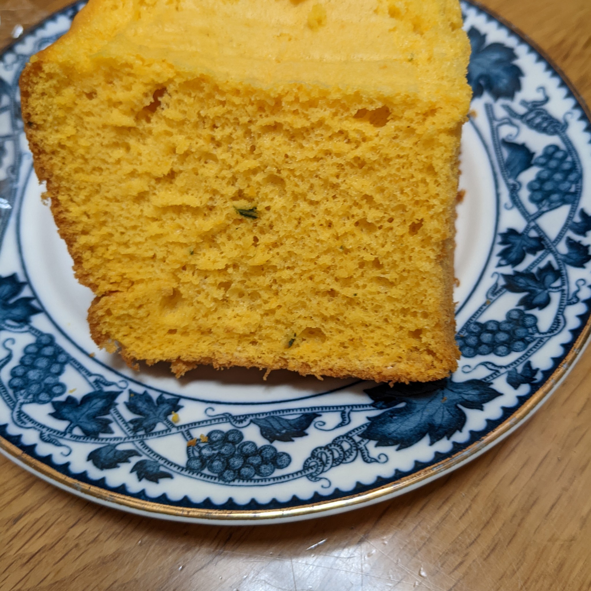 かぼちゃ の シフォン ケーキ