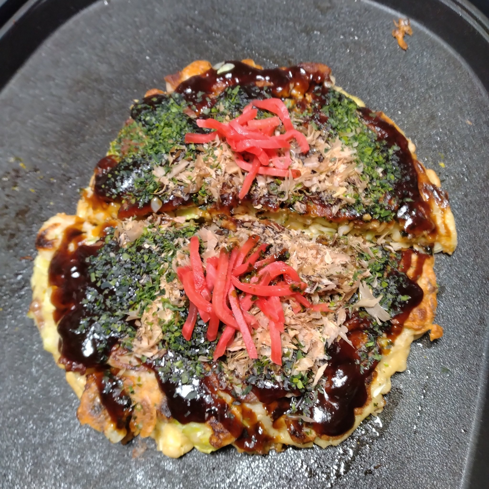 たこ焼き の 粉 で お好み焼き