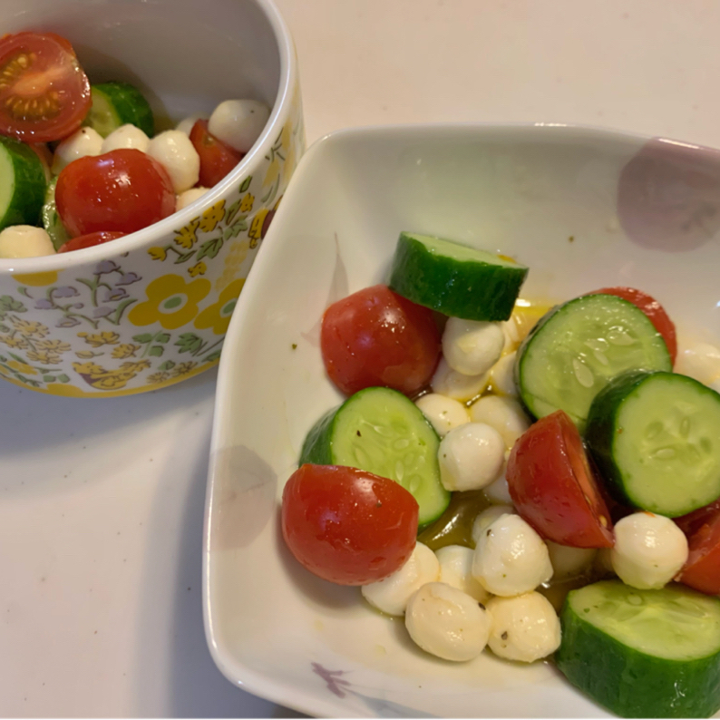 きゅうりとミニトマトで作る！人気のマリネレシピ4選の人気レシピ