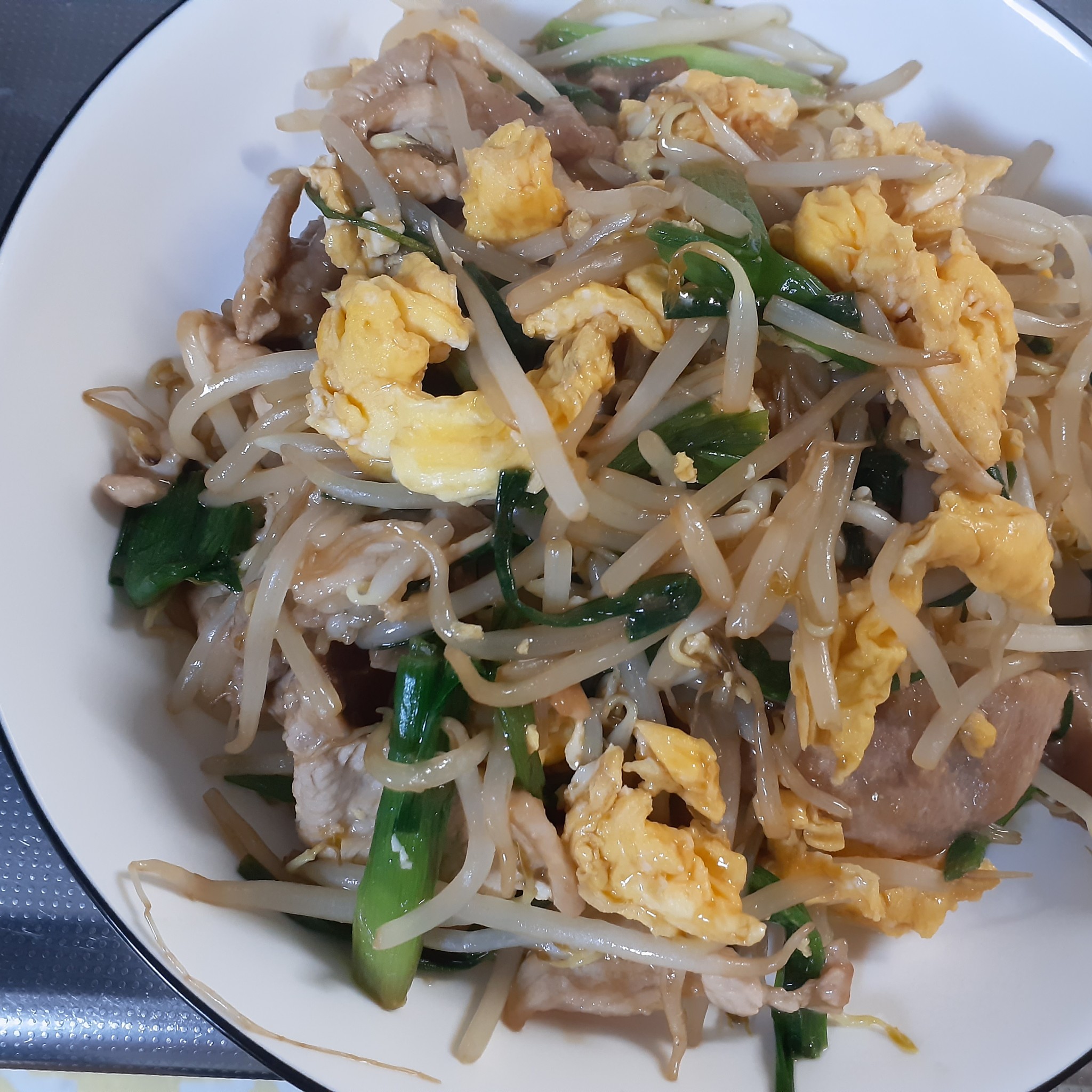 もやし 卵 炒め オイスター